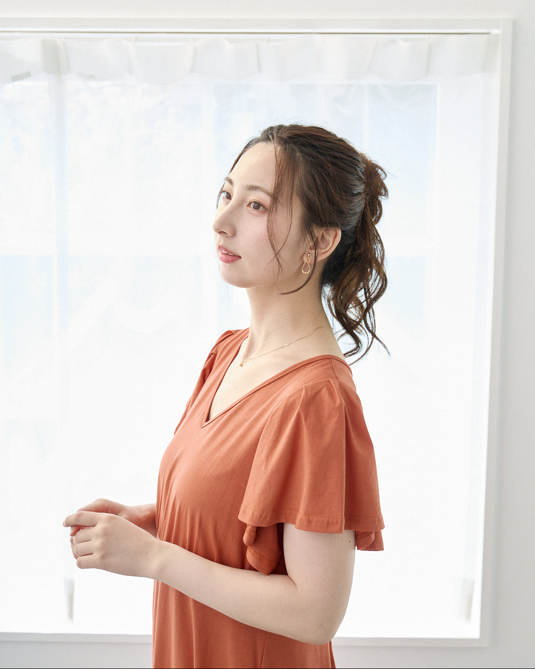 風のワンピース　涼